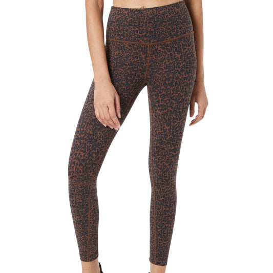 VARLEY Womens sports M / Multi-Color VARLEY - High Rise Legging 25 - Bronze Cheetah