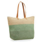 VERDE Beach Bags VERDE - Straw Summer Embroidery Beach Bag