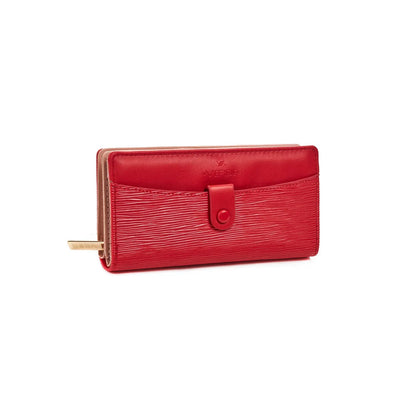 VERDE Women Bags Red VERDE - Slots For ID And Banknotes Wallet