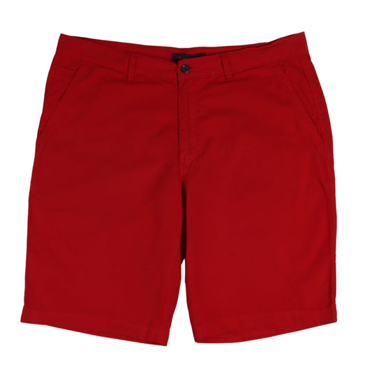 VIA LARENTA Mens Bottoms L / Red VIA LARENTA - Causal Simple Short