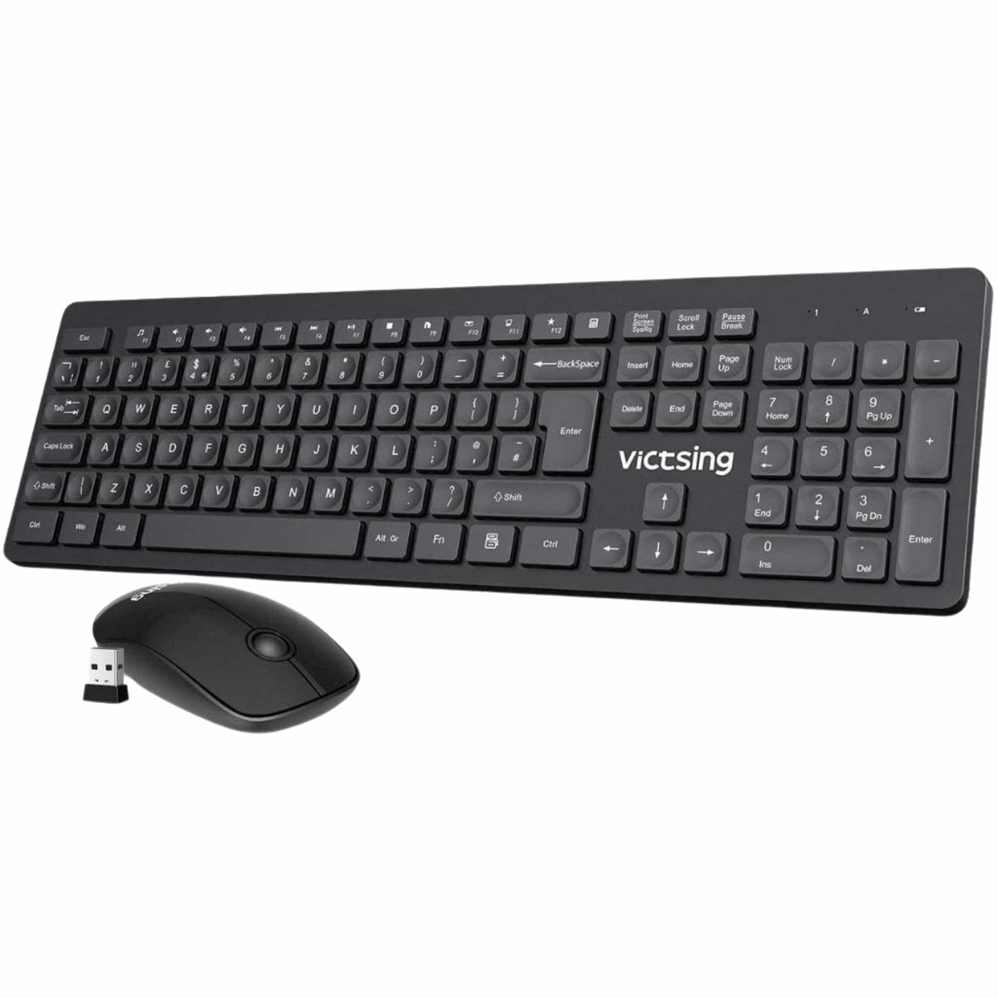 VICTSING Laptops & Accessories VICTSING - Wireless Keyboard and Mouse Set