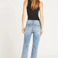 VIGOSS Womens Bottoms M / Blue VIGOSS -  Stevie Ripped Cropped Jeans