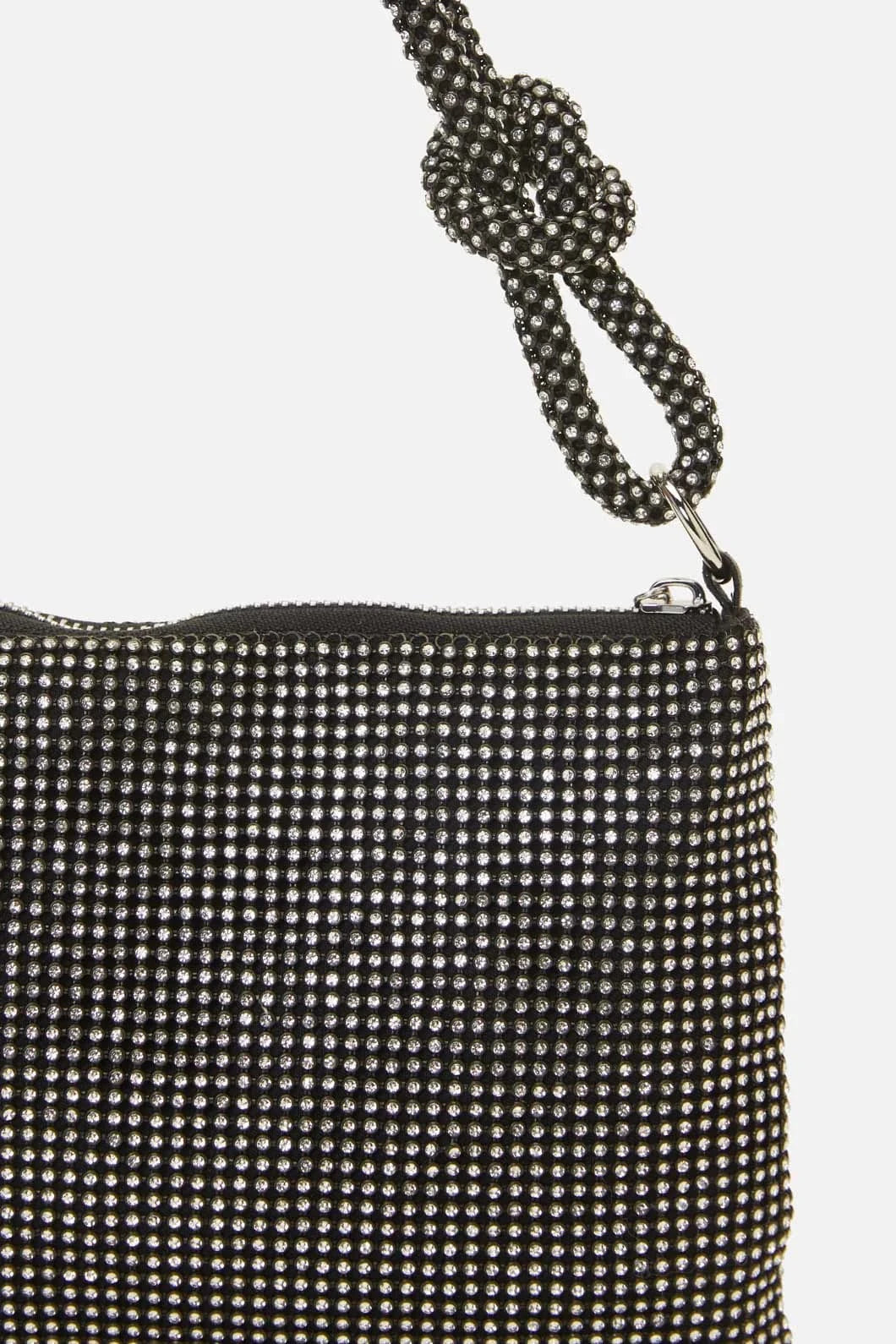VIVA COUTURE Women Bags Silver VIVA COUTURE - Crystal Loop Bag
