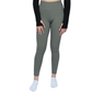 VOGSIGN Womens sports VOGSIGN -  Ribbed Knit Skinny Leggings