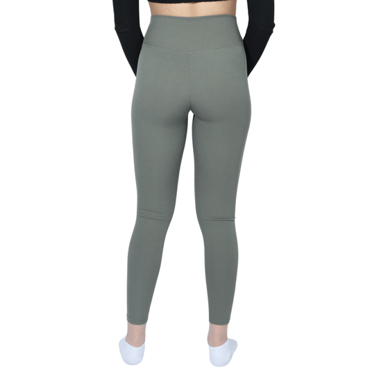 VOGSIGN Womens sports VOGSIGN -  Ribbed Knit Skinny Leggings