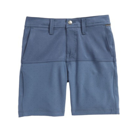VOLCOM Boys Bottoms L / Blue VOLCOM - Color-blocked Stretch Shorts