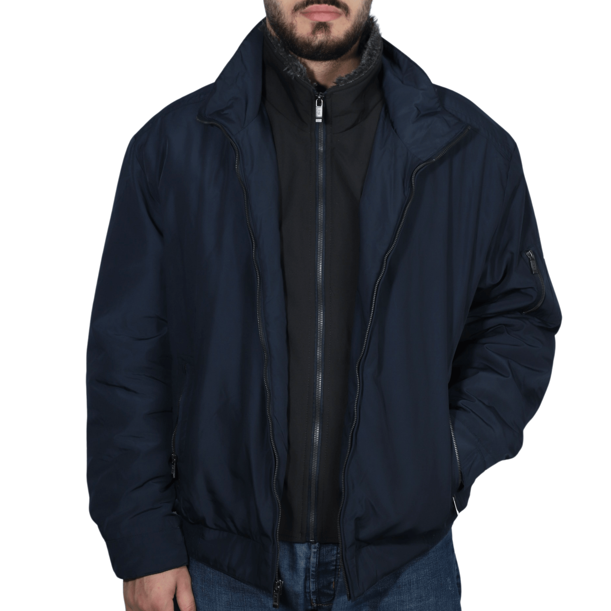 WEATHERPROOF Mens Jackets L / Navy WEATHERPROOF - Double closure jacket