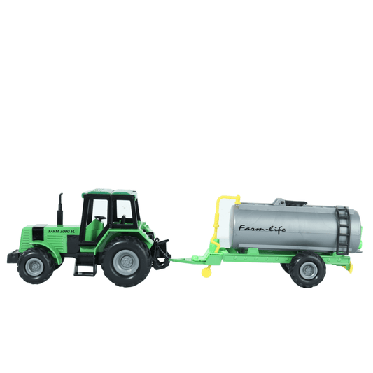 WELLY Toys WELLY - Tractor Model With A Tank With A Inertial Fuel
