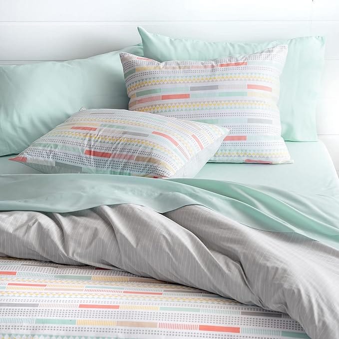 WELSPUN BASICS Comforter/Quilt/Duvet King / Multi-Color WELSPUN BASICS - August Comforter Set