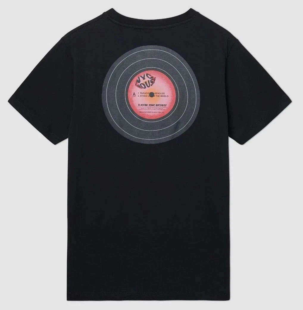 WESC Mens Tops S / Black WESC -  Cotton Lip Graphic Tee T-Shirt