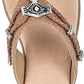 WHITE MOUNTAIN Womens Shoes 41 / Brown WHITE MOUNTAIN - Cushioned Flip Flop Slipper