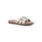 WHITE MOUNTAIN Womens Shoes 39 / Gold WHITE MOUNTAIN - Fortunate Slide Slipper