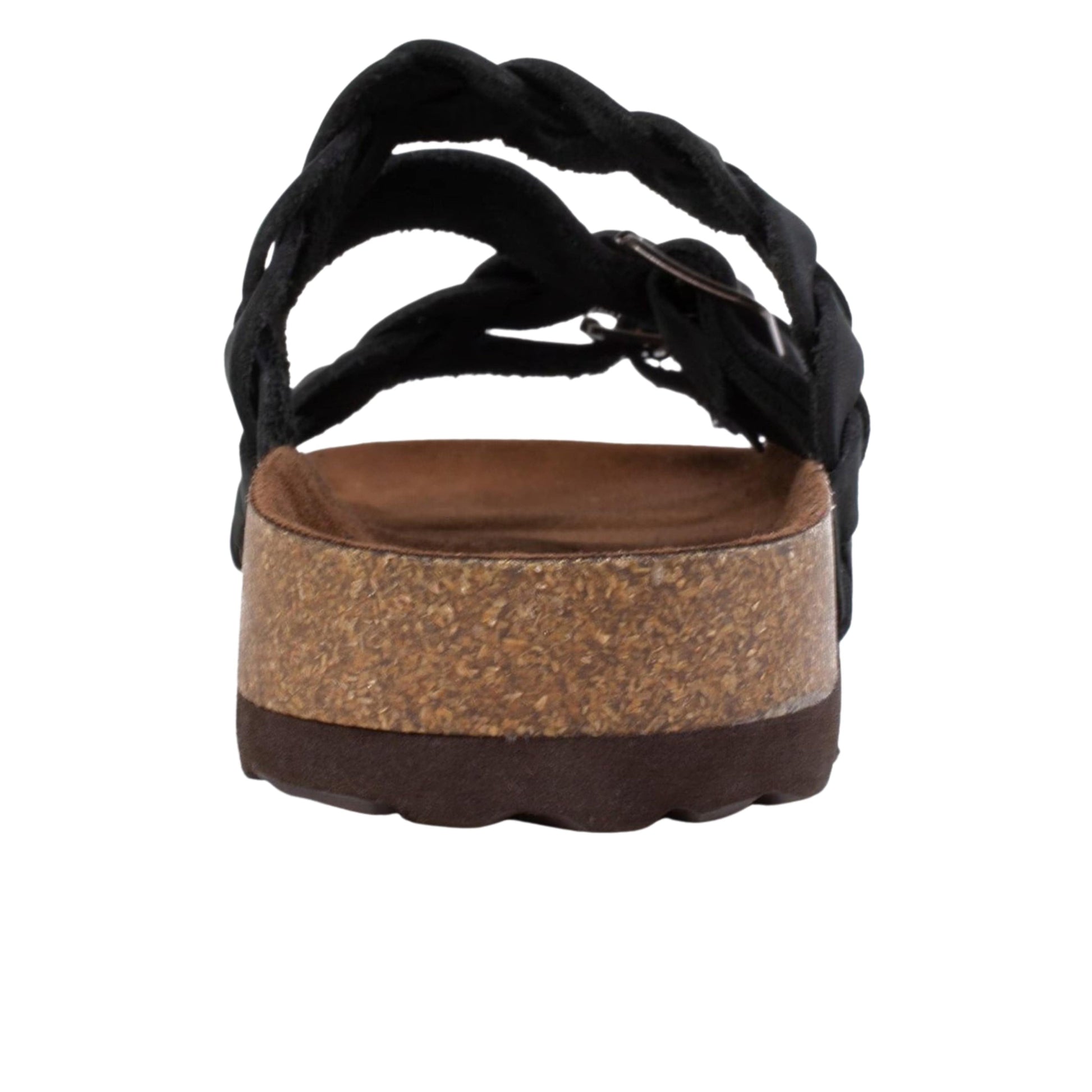 WHITE MOUNTAIN Womens Shoes 40 / Black WHITE MOUNTAIN -  Holland Footbed Slipper