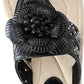 WHITE MOUNTAIN Womens Shoes 39 / Black WHITE MOUNTAIN - Wedge slippers