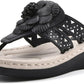 WHITE MOUNTAIN Womens Shoes 39 / Black WHITE MOUNTAIN - Wedge slippers