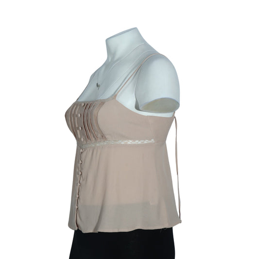 WILD FABLE Womens Tops XXS / Beige WILD FABLE - Sleeveless Top