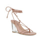 WILD PAIR Womens Shoes 38 / Pink WILD PAIR  - Slip Resistant Cushioned Strappy Santeago Square Toe