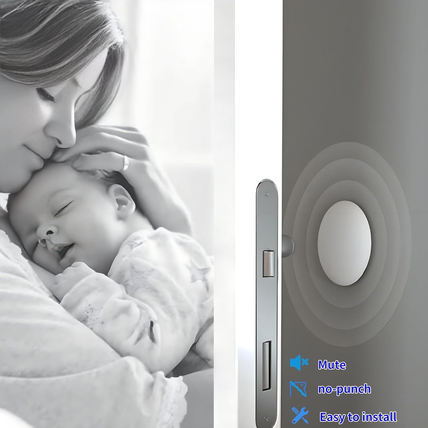WORKZONE Home Decoration & Accessories WORKZONE - Wall Protectors from Door Knobs