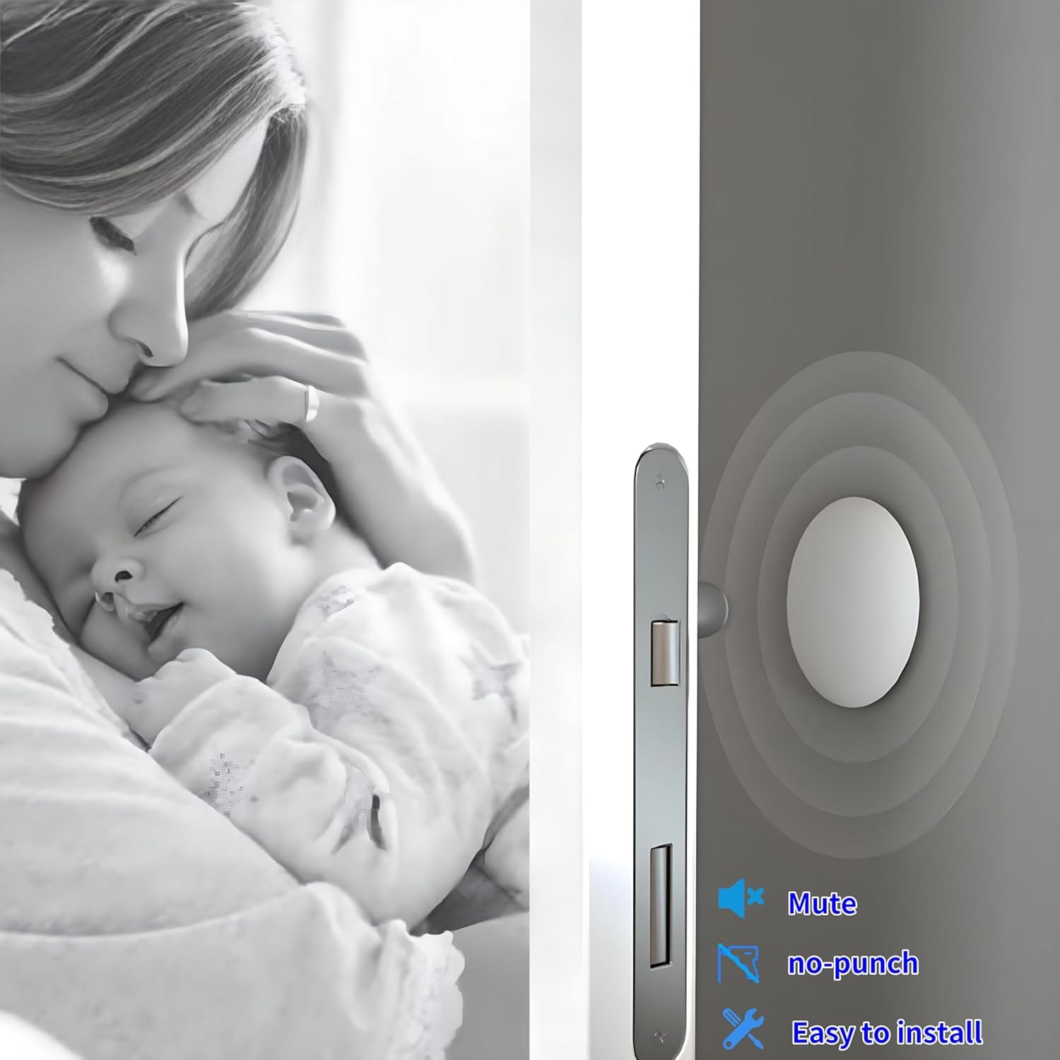 WORKZONE Home Decoration & Accessories WORKZONE - Wall Protectors from Door Knobs