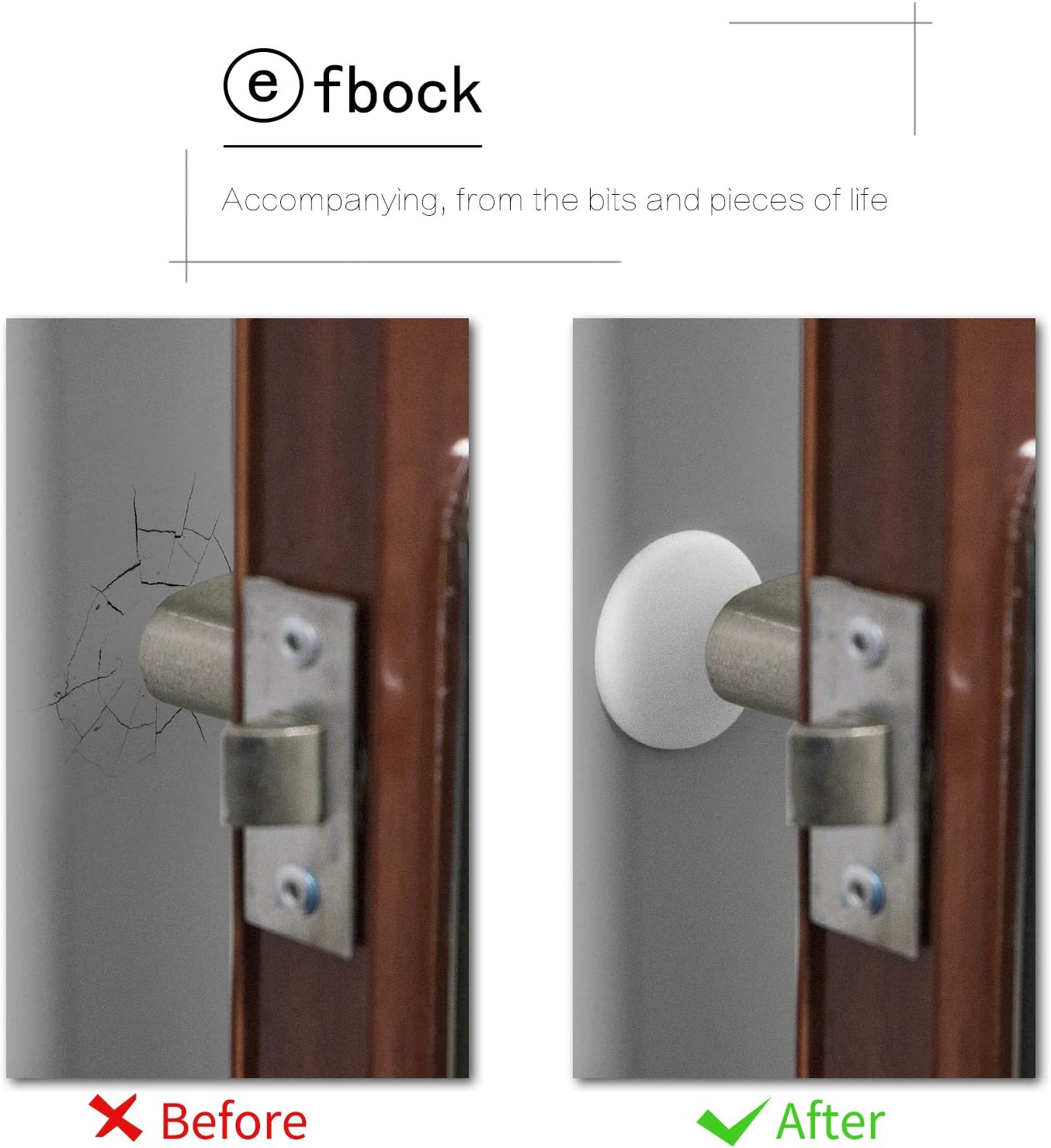 WORKZONE Home Decoration & Accessories WORKZONE - Wall Protectors from Door Knobs