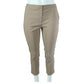 WORTHINGTON Womens Bottoms Petite XL / Beige WORTHINGTON - Plaid Classic Pants