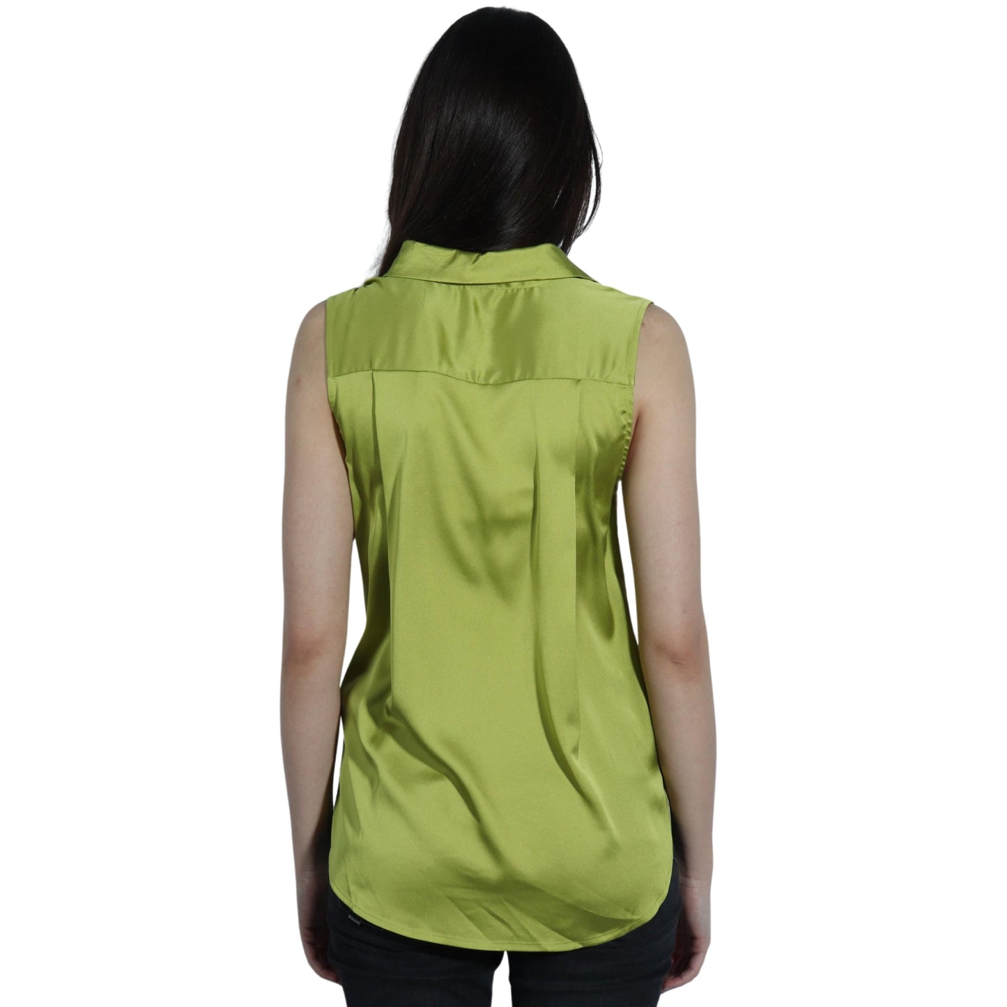 WORTHINGTON Womens Tops XS / Green WORTHINGTON - Buttons Front Open Top