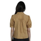 WORTHINGTON Womens Tops S / Beige WORTHINGTON - Open Top Buttons Front