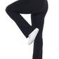 WOTTO Womens Bottoms WOTTO - Bell-bottom Leggings