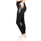 WOTTO Womens Bottoms WOTTO - Faux leather stripes leggings