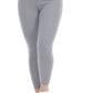 WOTTO Womens Bottoms L / Grey WOTTO - Mid Rise Ankle Length Legging