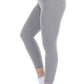 WOTTO Womens Bottoms WOTTO - Mid Rise Ankle Length Legging