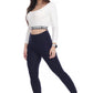 WOTTO Womens Bottoms WOTTO - Mid Rise Ankle Length Legging
