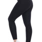 WOTTO Womens Bottoms WOTTO - Mid Rise Ankle Length Legging
