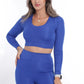 WOTTO Womens sports WOTTO - Long Sleeve Stretchy Set
