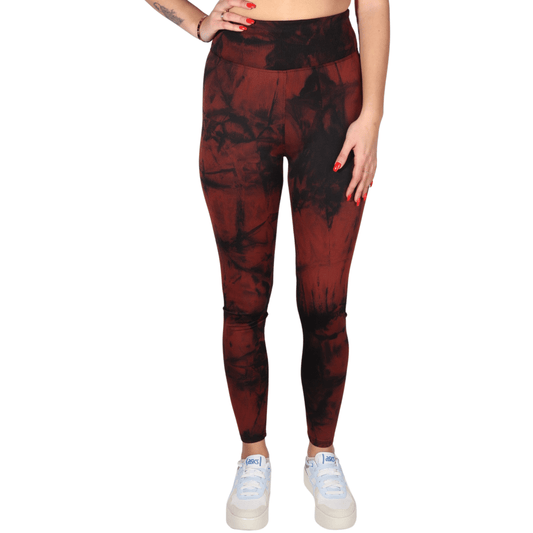 WOTTO Womens sports WOTTO - Ribbed tye dye leggings