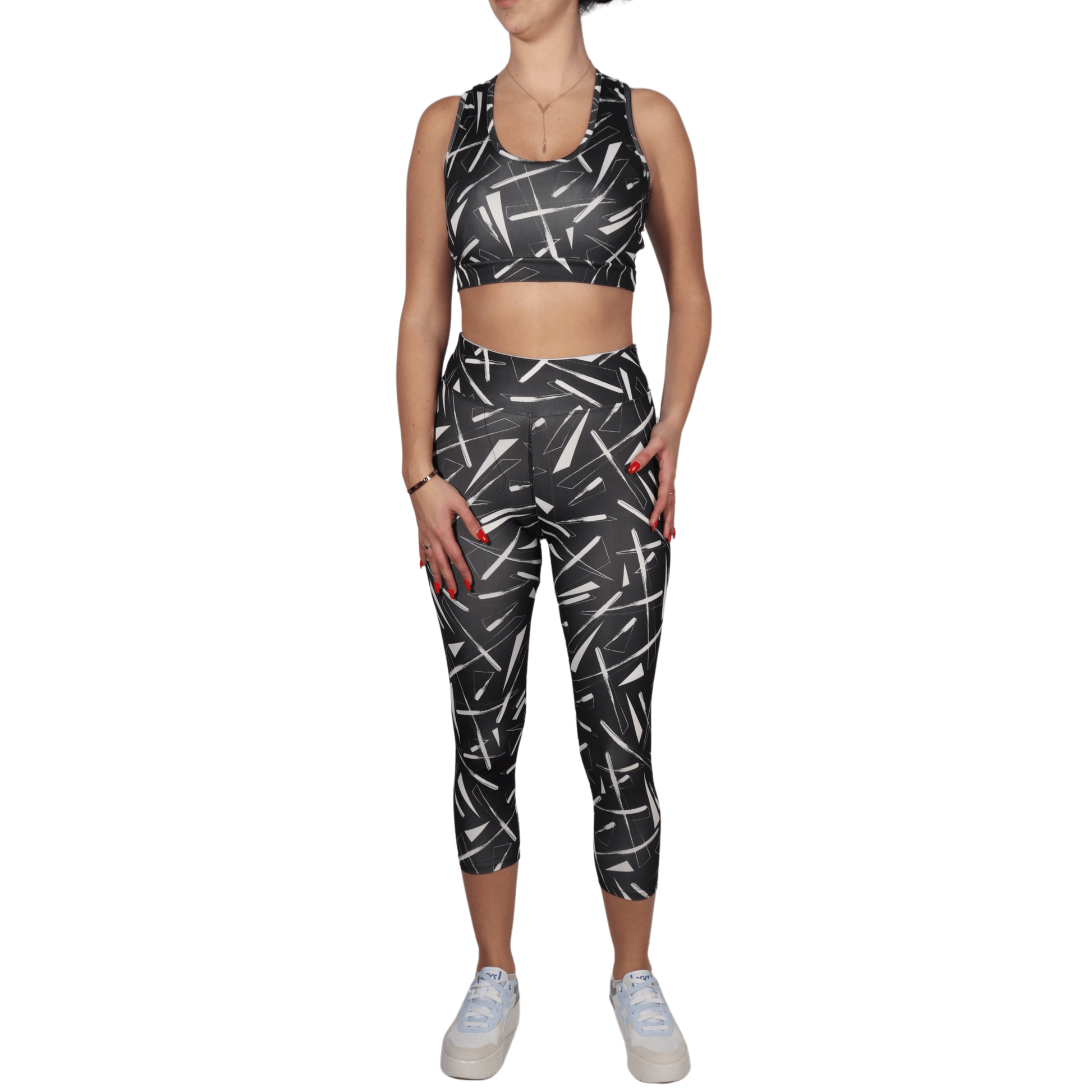 WOTTO Womens sports WOTTO - Sharp printed sports set