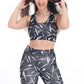 WOTTO Womens sports WOTTO - Sharp printed sports set
