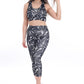 WOTTO Womens sports WOTTO - Sharp printed sports set
