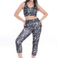 WOTTO Womens sports WOTTO - Sharp printed sports set