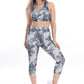 WOTTO Womens sports L / Multi-Color WOTTO - Two set Digital printed sports Set