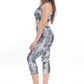 WOTTO Womens sports L / Multi-Color WOTTO - Two set Digital printed sports Set
