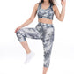 WOTTO Womens sports L / Multi-Color WOTTO - Two set Digital printed sports Set