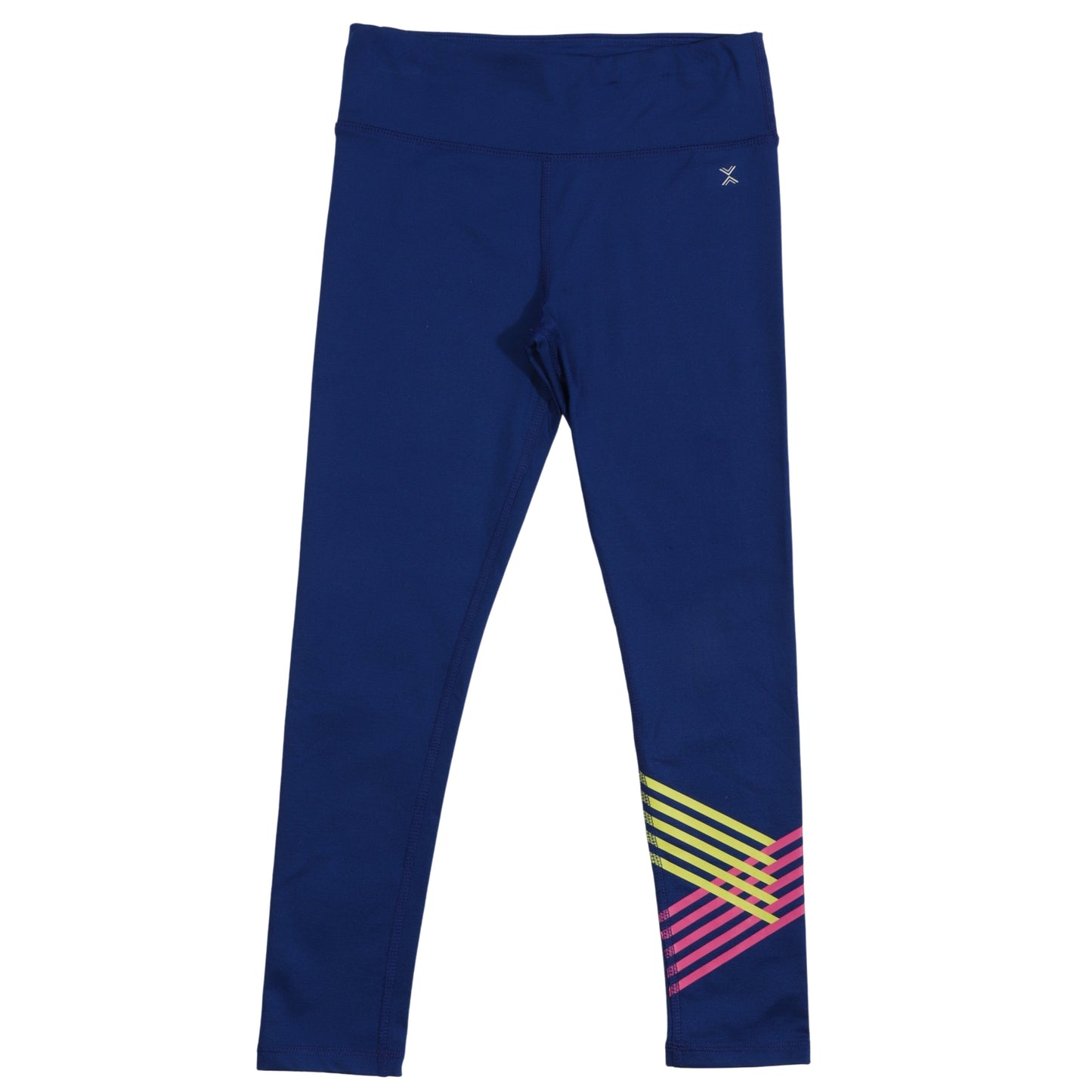 XERSION Girls Bottoms S / Blue XERSION - Kids - Striped Leggings