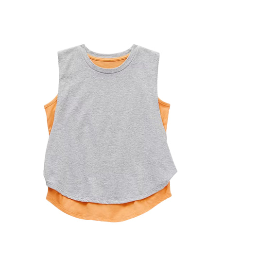 XERSION Girls Tops L / Multi-Color XERSION -  Little & Big Girls Round Neck Tank Top