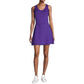 XERSION Womens sports M / Dark Purple XERSION - Tennis Dress With Shorts