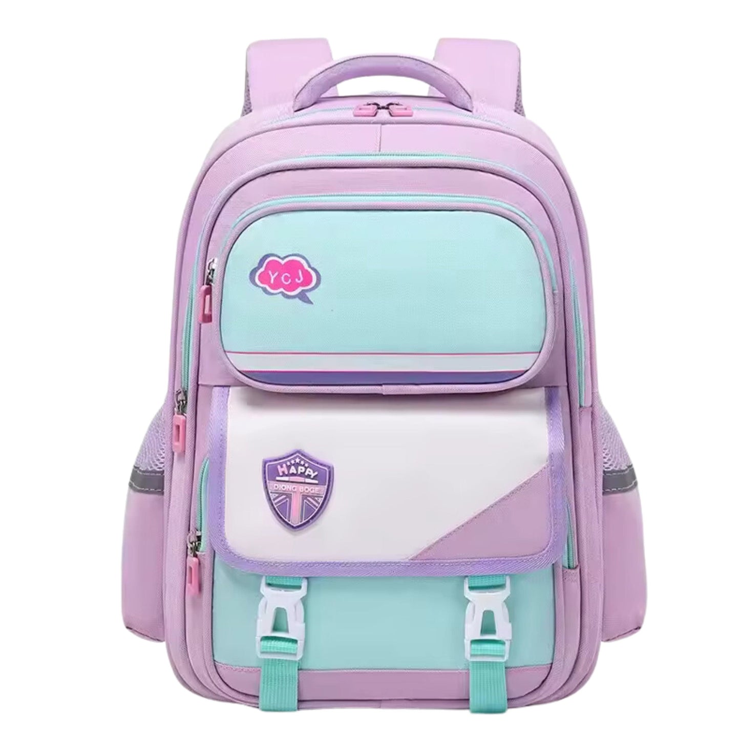 YCJ School Bags Purple YCJ- Kids Backpack For Primary Students