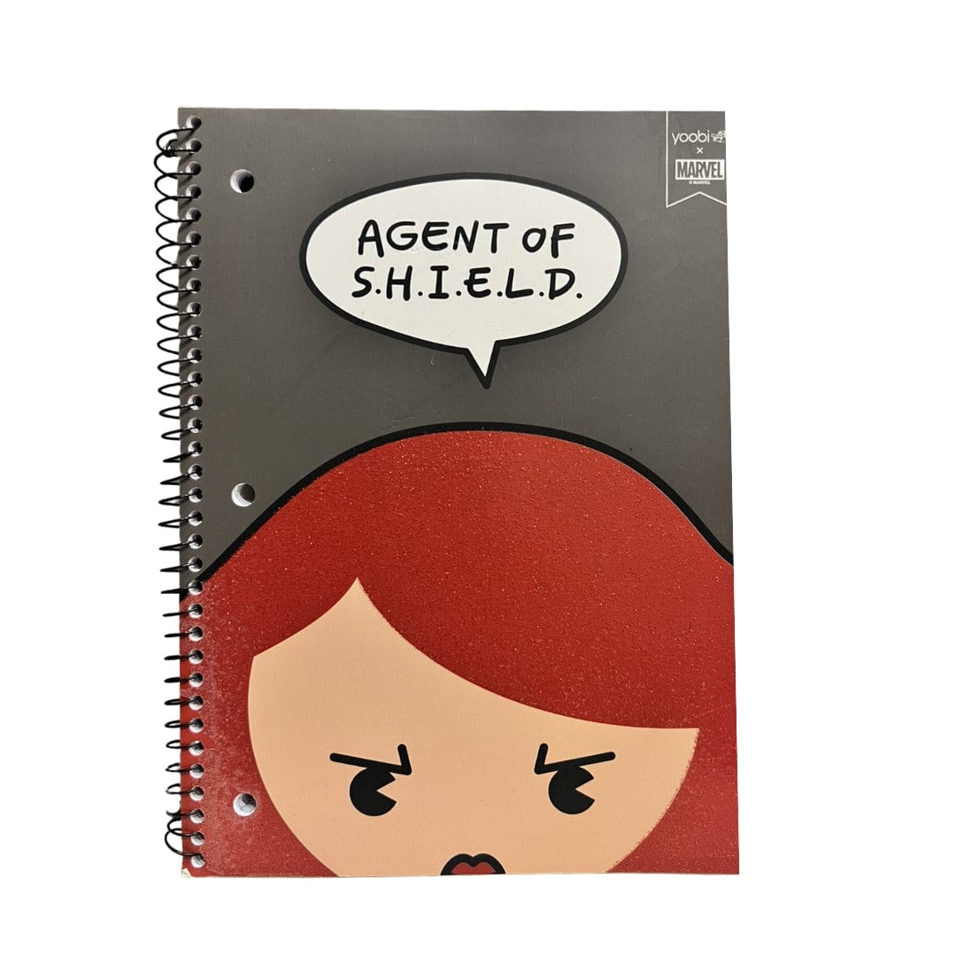 YOOBI Stationery YOOBI - 1 Subject College Ruled Agent Shield Print