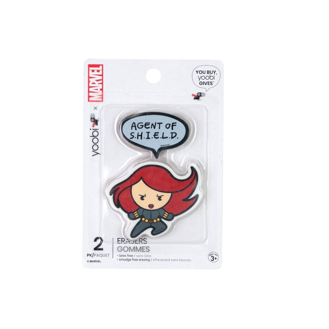 YOOBI Stationery YOOBI - Marvel Erasers 2 Pcs