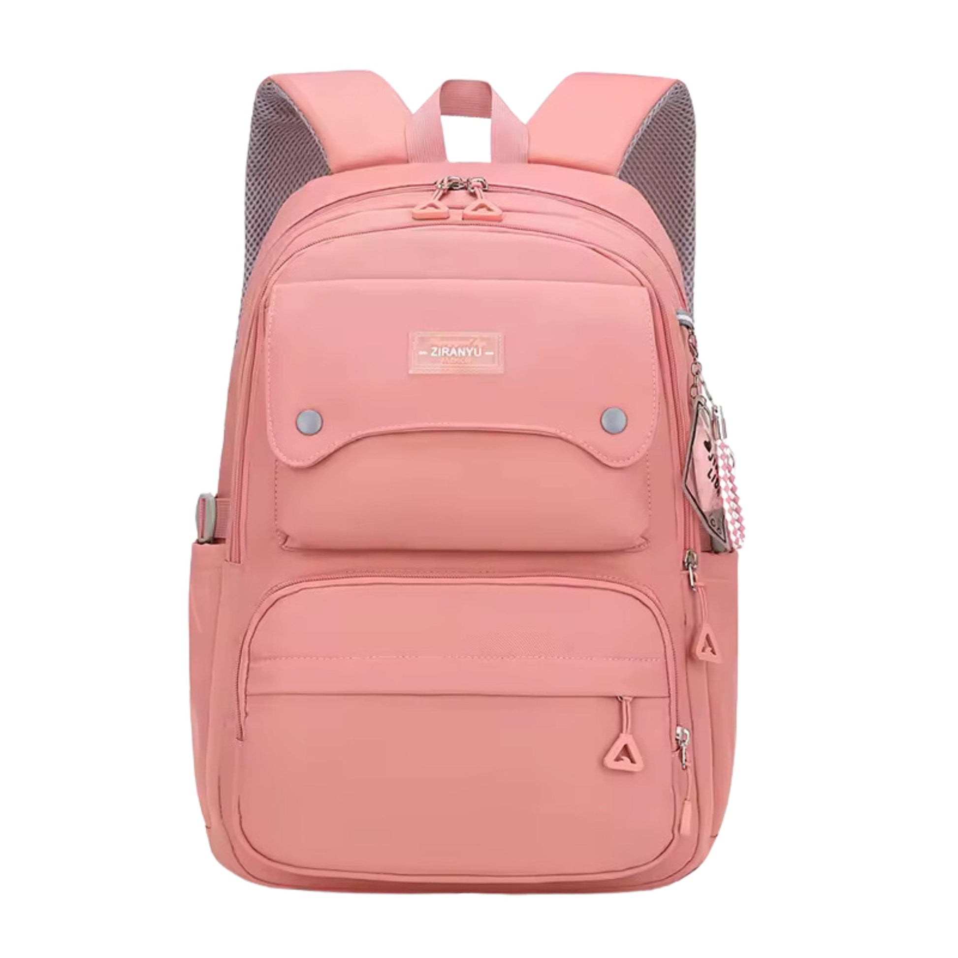 ZIRANYU School Bags Pink ZIRANYU - Large Capacity Backpack School Bag