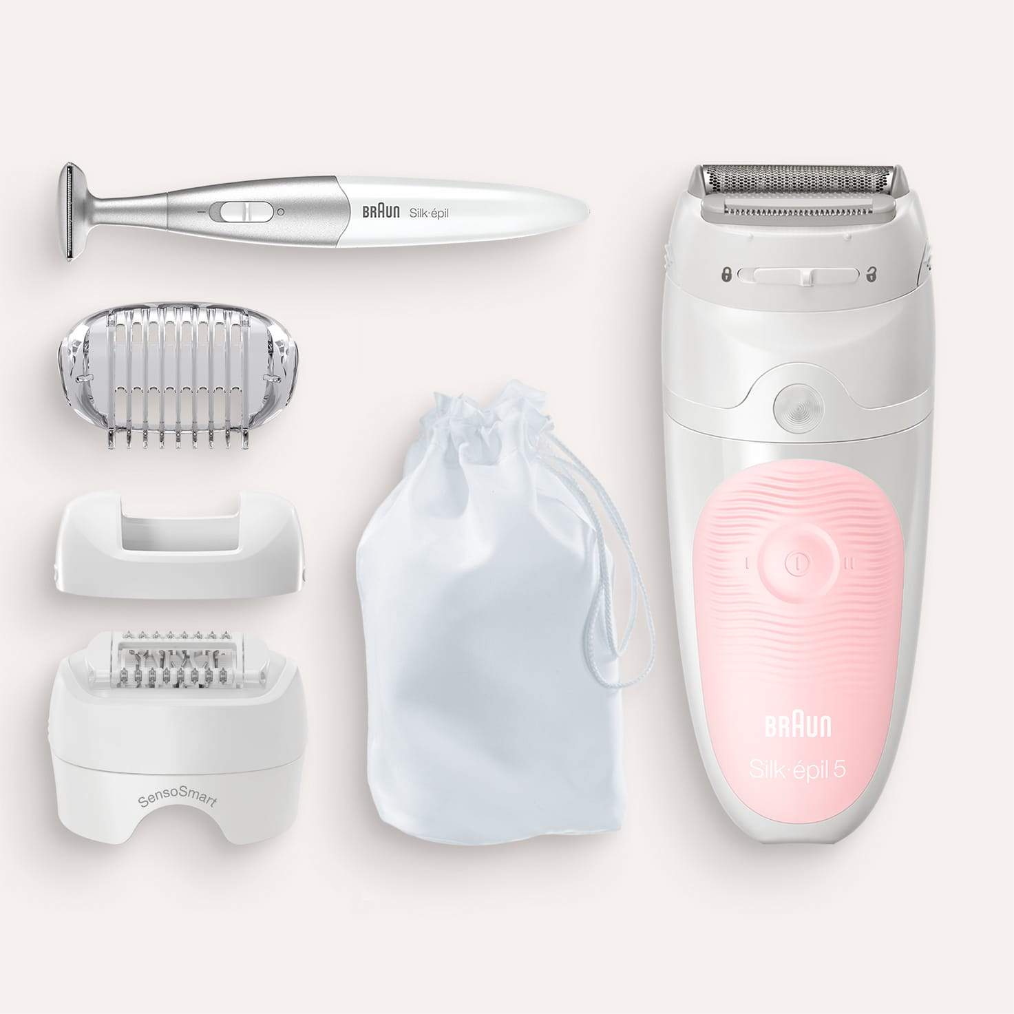 BRAUN Personal Care BRAUN - Epilator With 3 Extras Including Bikini Styler